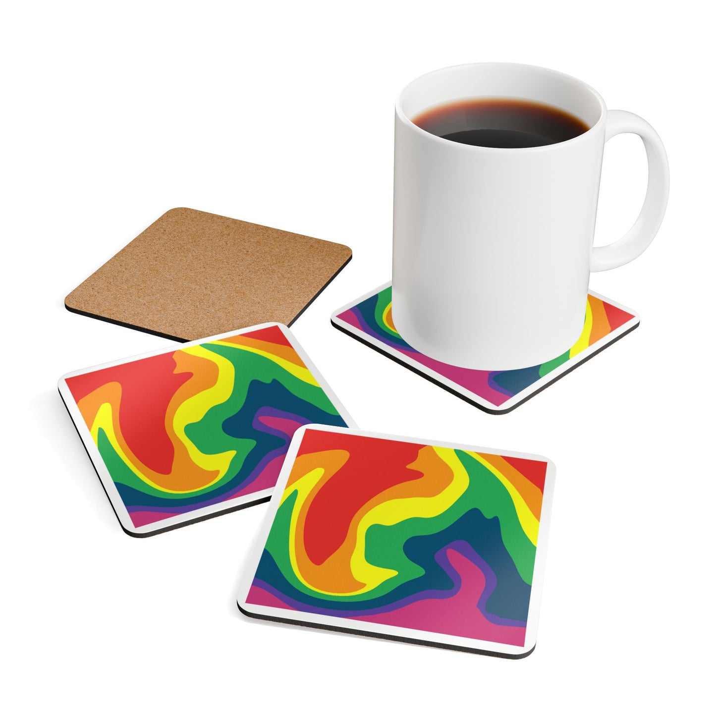 Color Flame Coaster Set