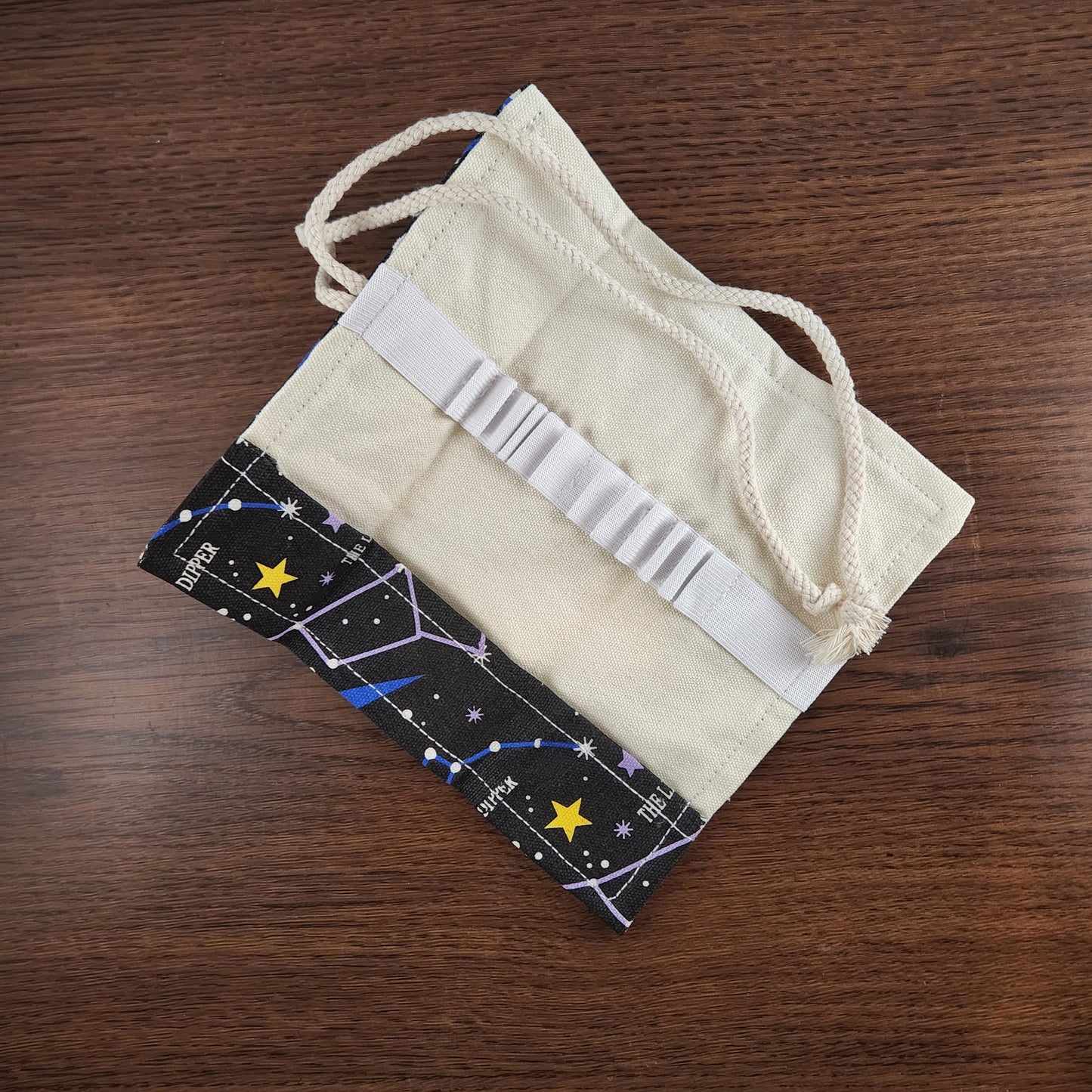 Canvas Night Sky Pencil Bag