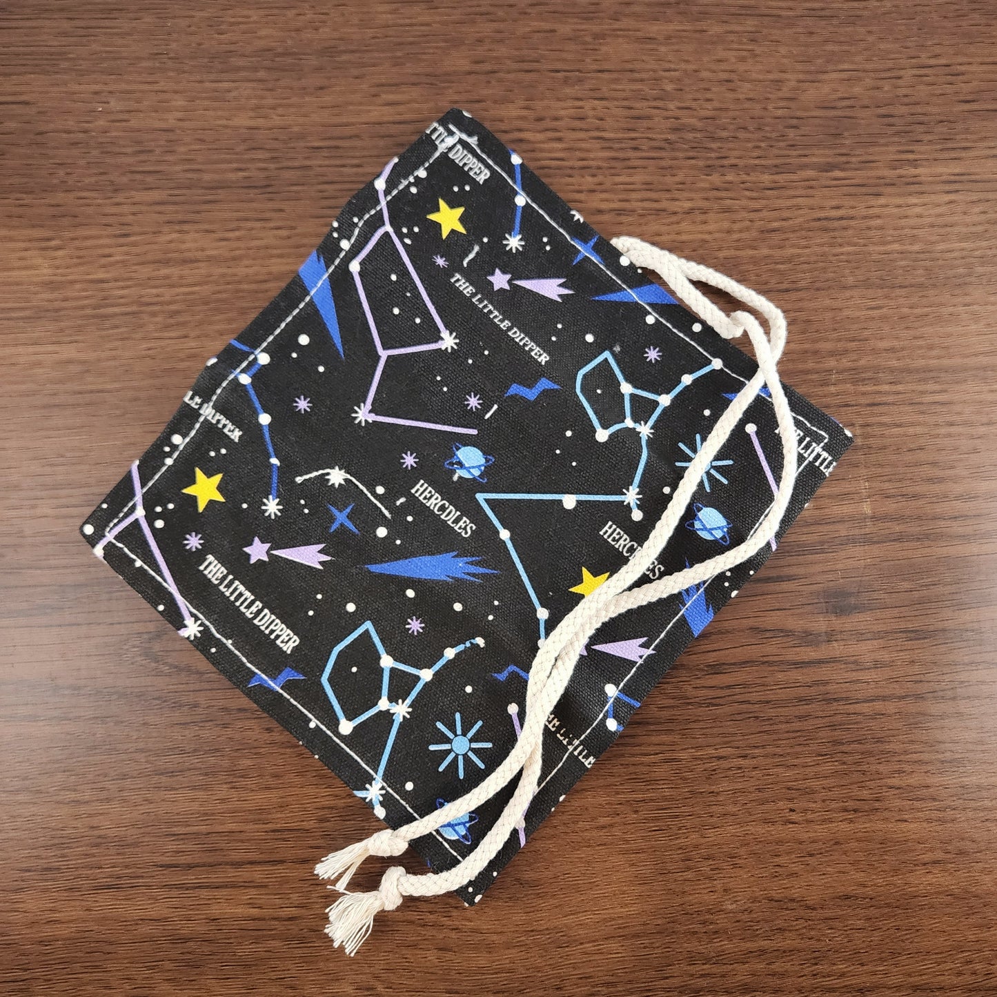 Canvas Night Sky Pencil Bag