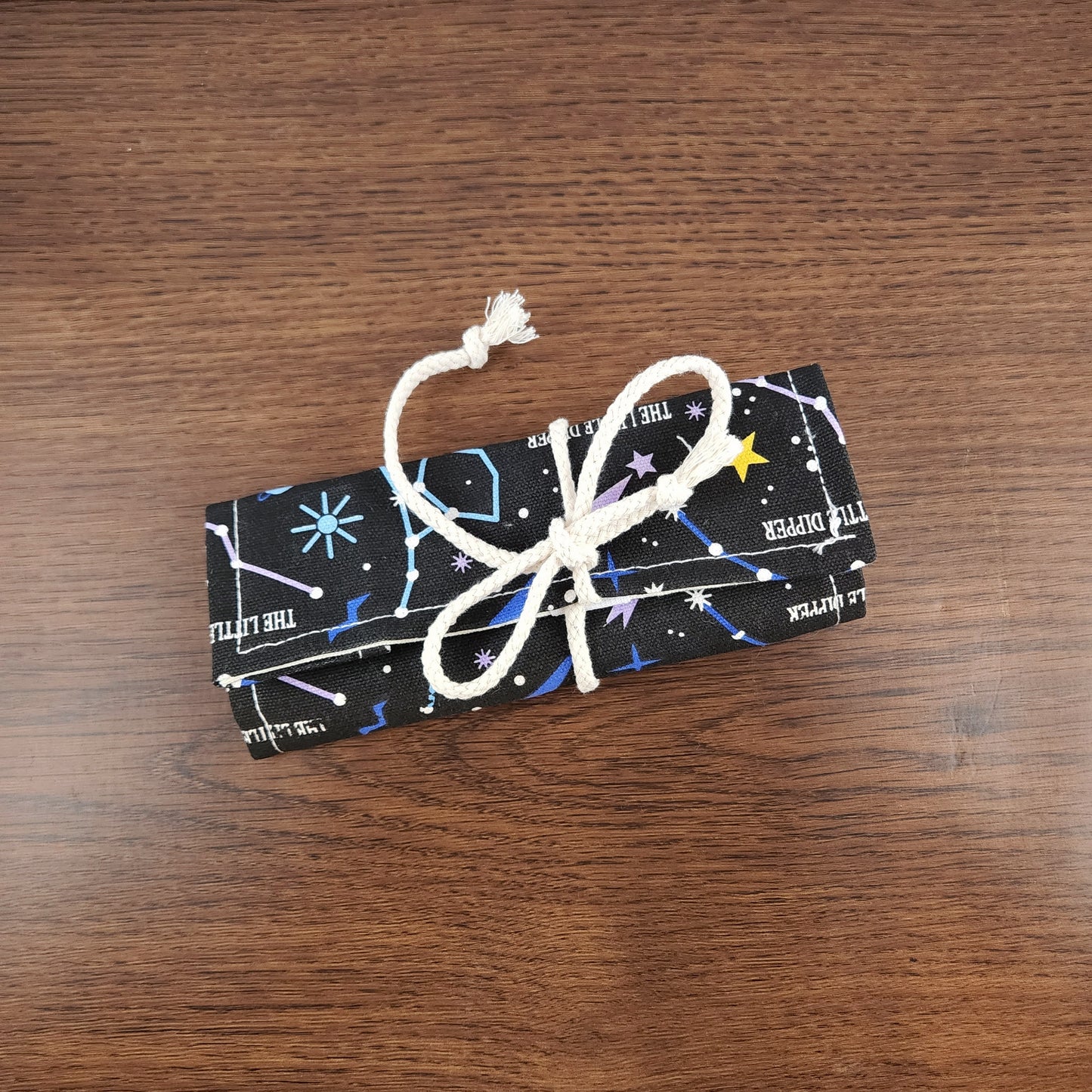 Canvas Night Sky Pencil Bag