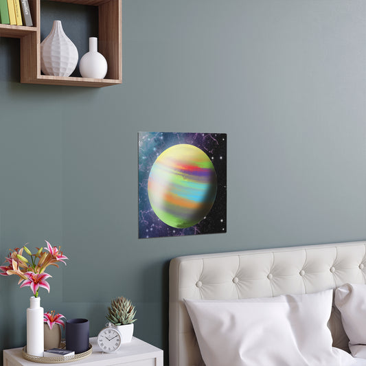 Planet 2 Silk Poster