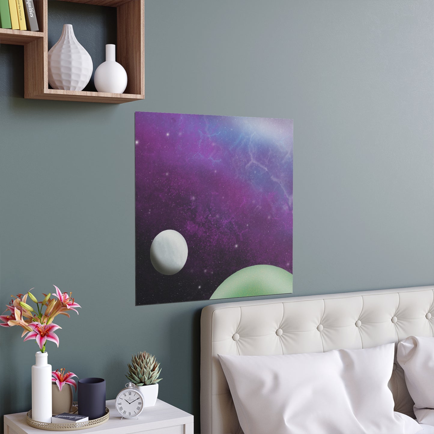 Moonrise Silk Poster