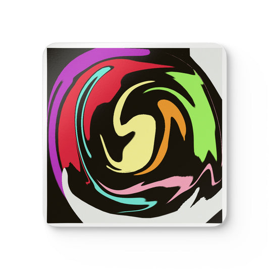 Color Swirl Coaster Set