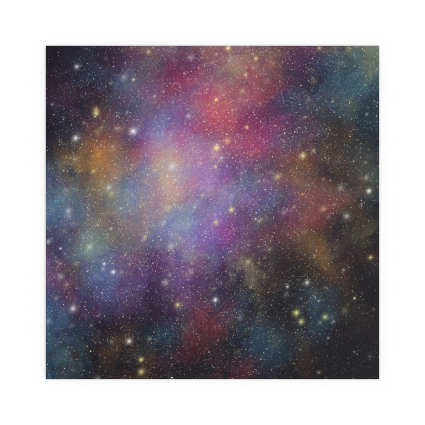 Galaxy Silk Poster