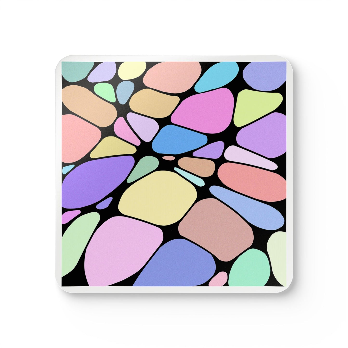 Pastel Geometric Coaster Set