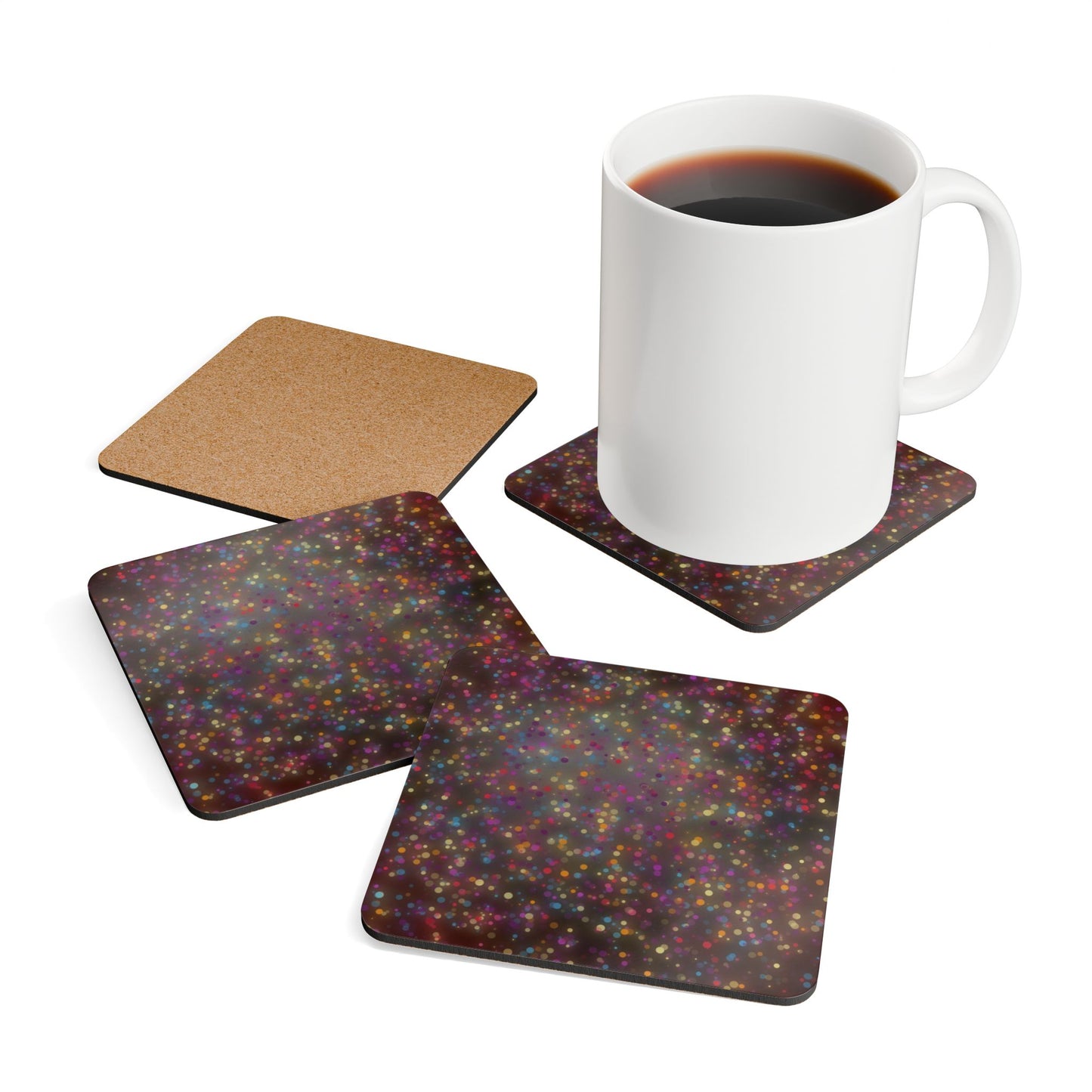 Glitter Coaster Set