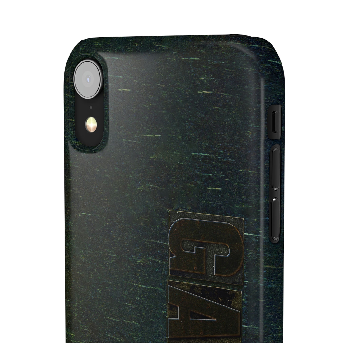 Gamer Glitch Design Snap Phone Case