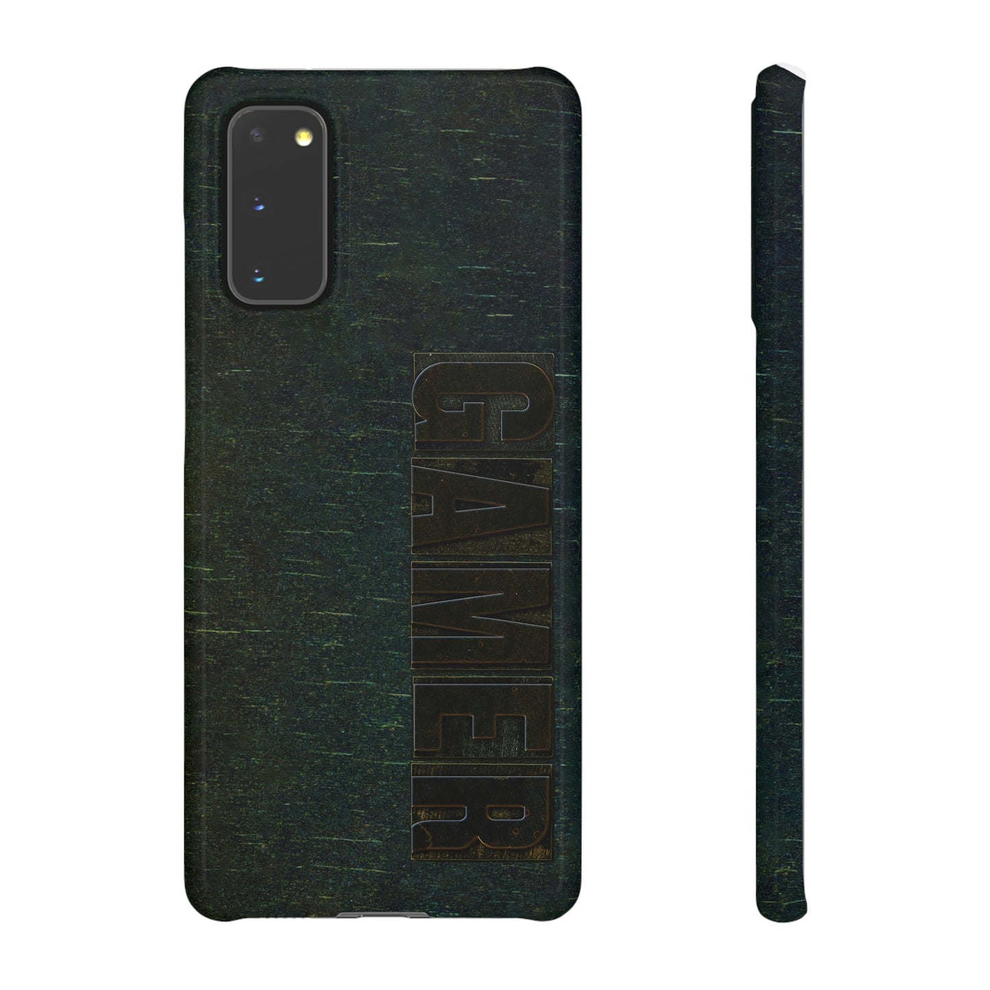 Gamer Glitch Design Snap Phone Case