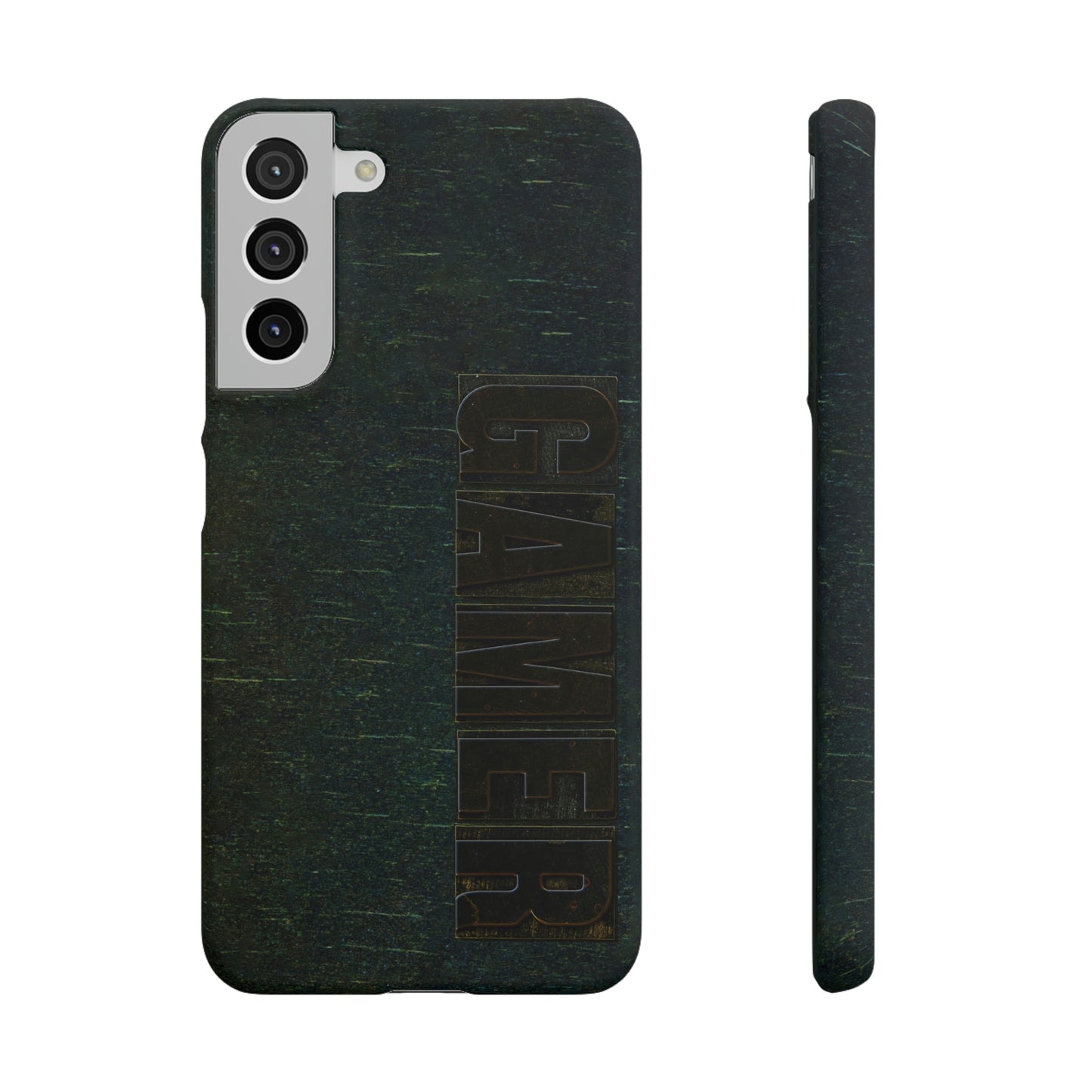 Gamer Glitch Design Snap Phone Case