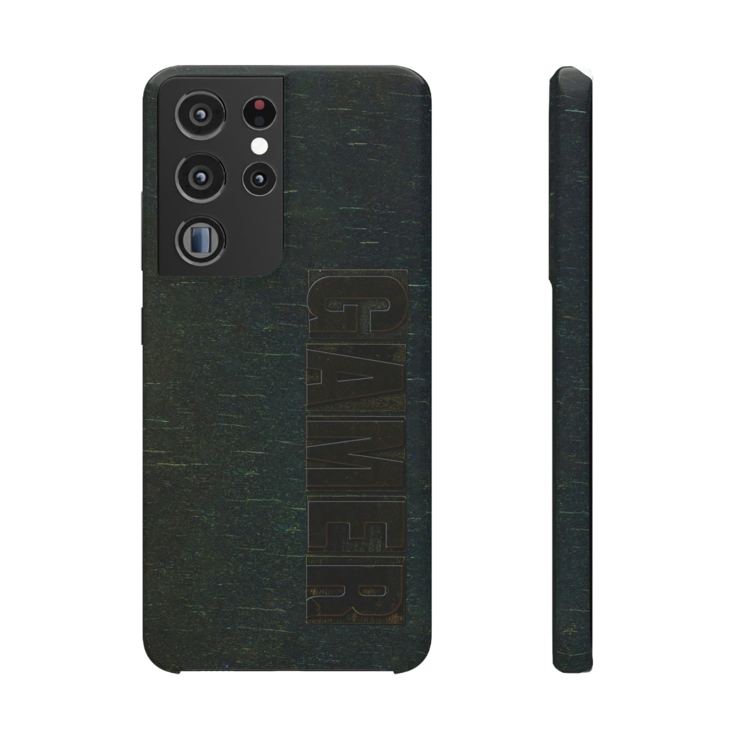 Gamer Glitch Design Snap Phone Case