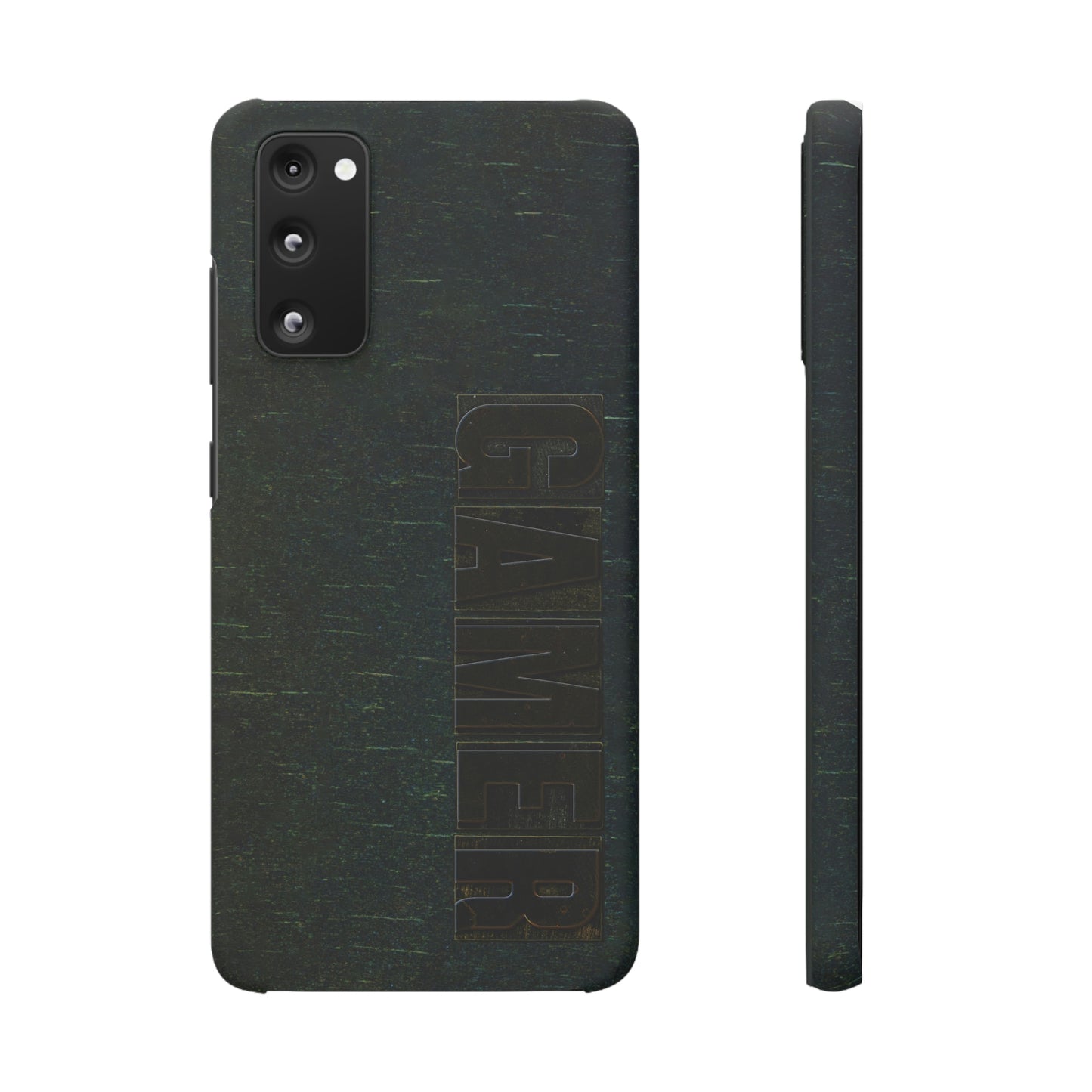 Gamer Glitch Design Snap Phone Case