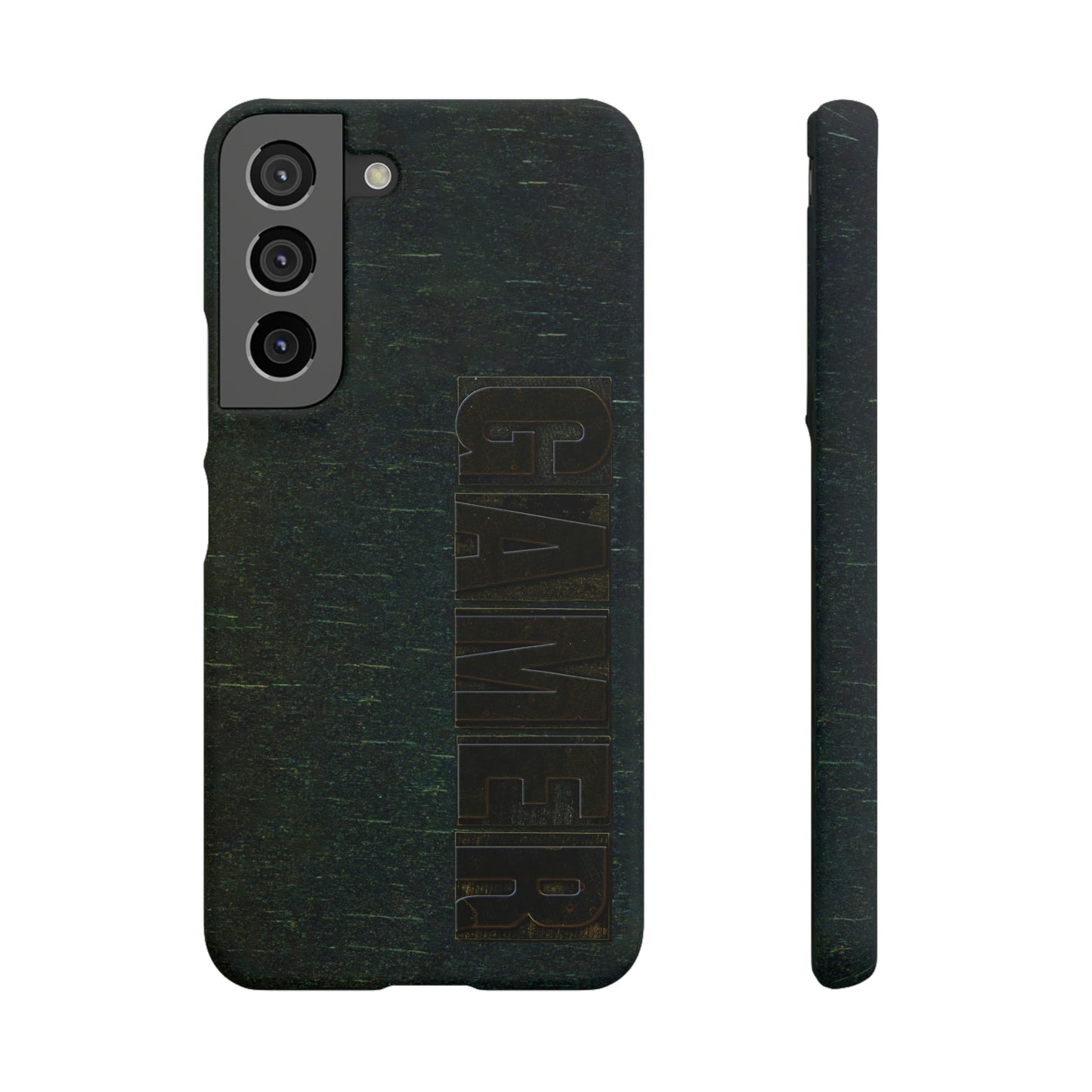 Gamer Glitch Design Snap Phone Case