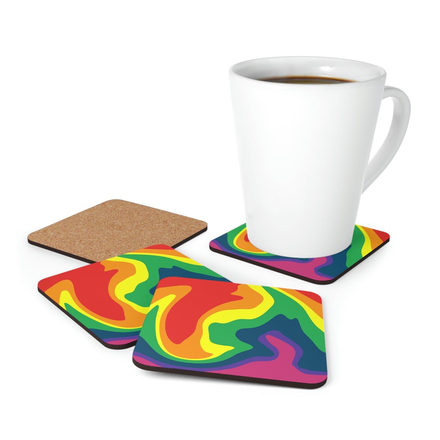 Color Flame Coaster Set