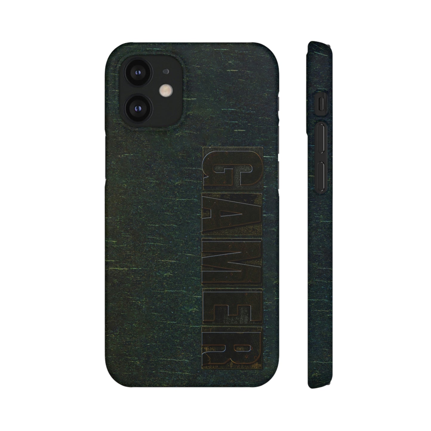 Gamer Glitch Design Snap Phone Case