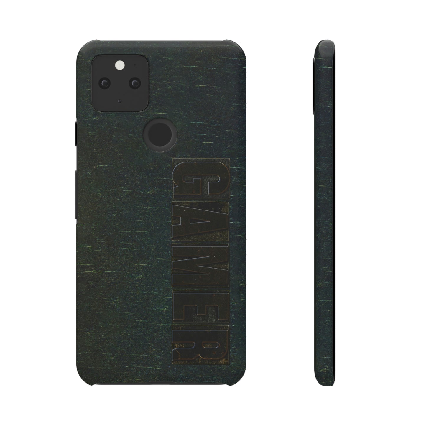 Gamer Glitch Design Snap Phone Case