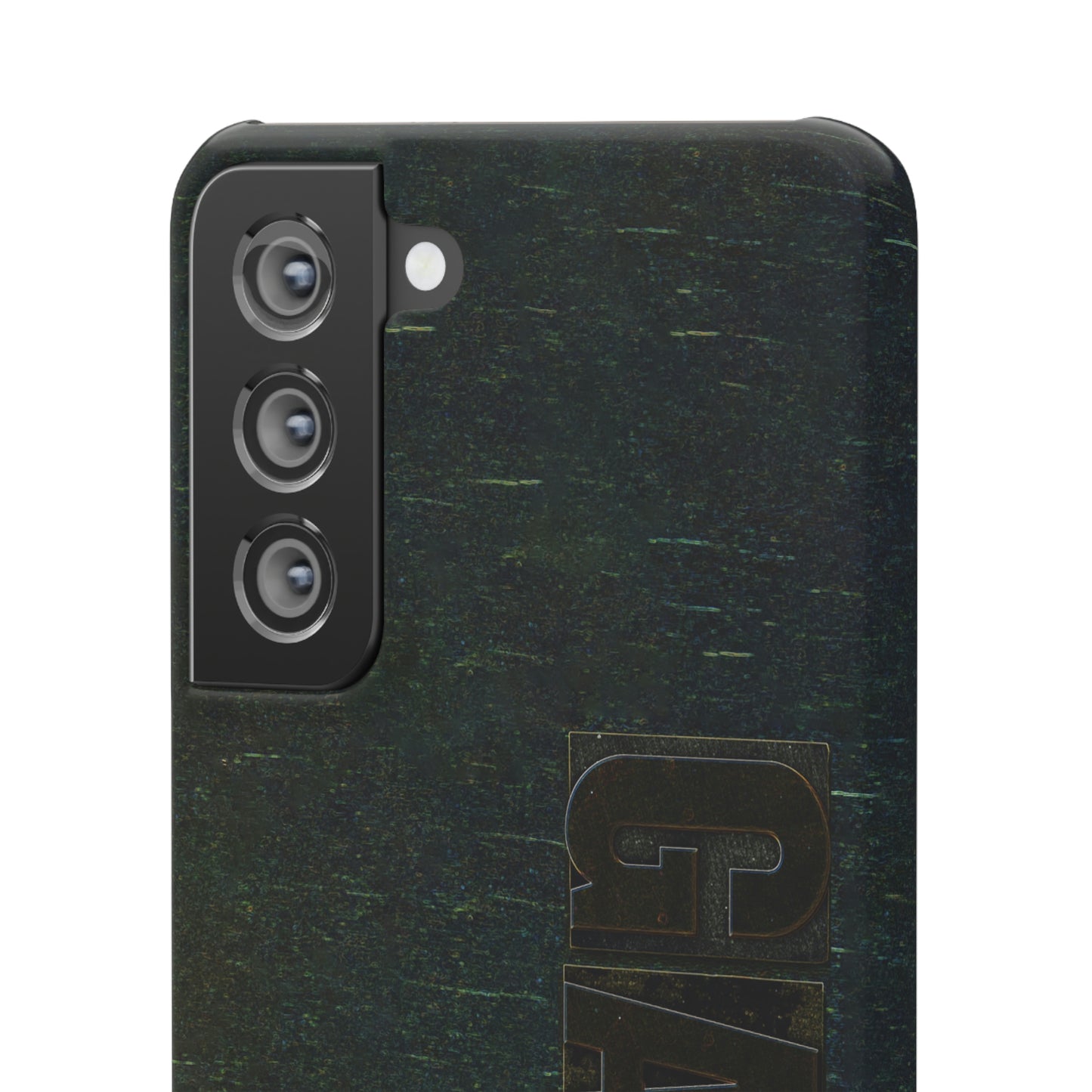 Gamer Glitch Design Snap Phone Case