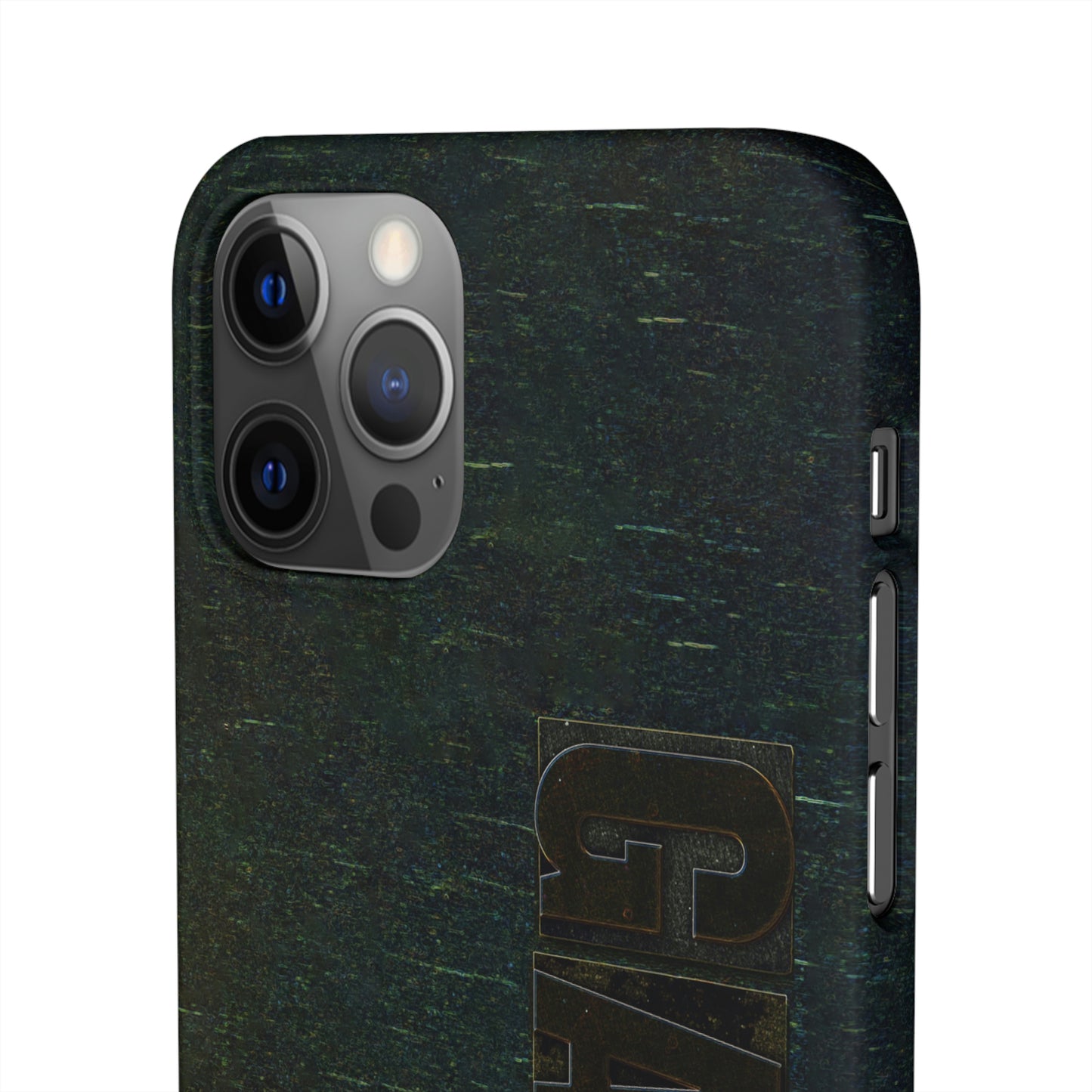 Gamer Glitch Design Snap Phone Case