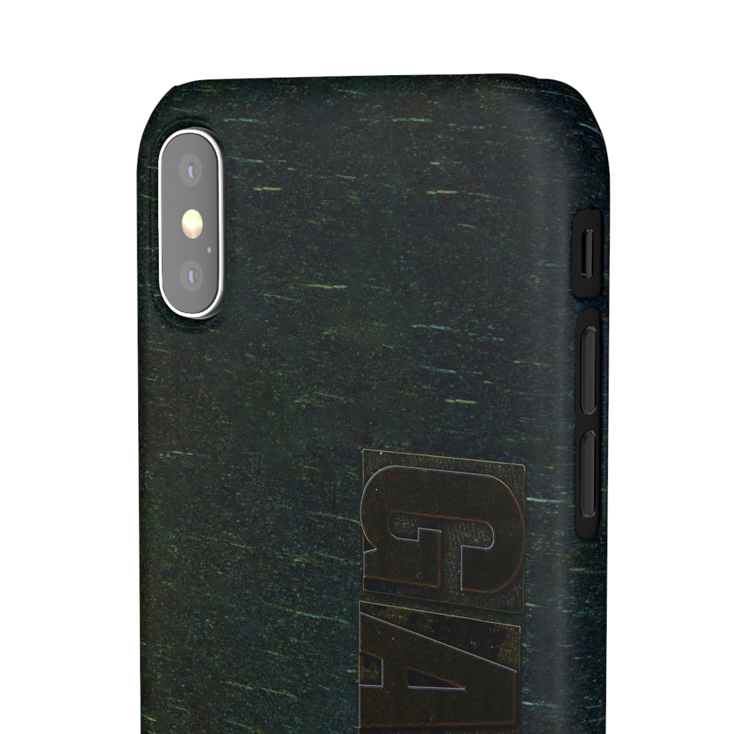 Gamer Glitch Design Snap Phone Case