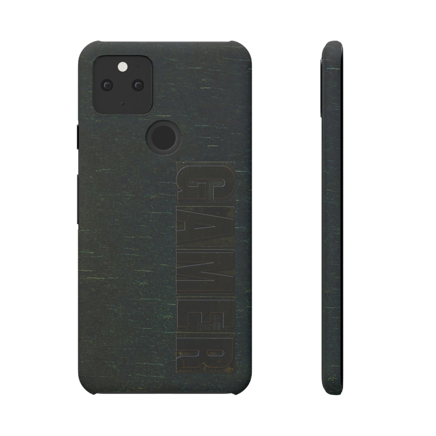 Gamer Glitch Design Snap Phone Case