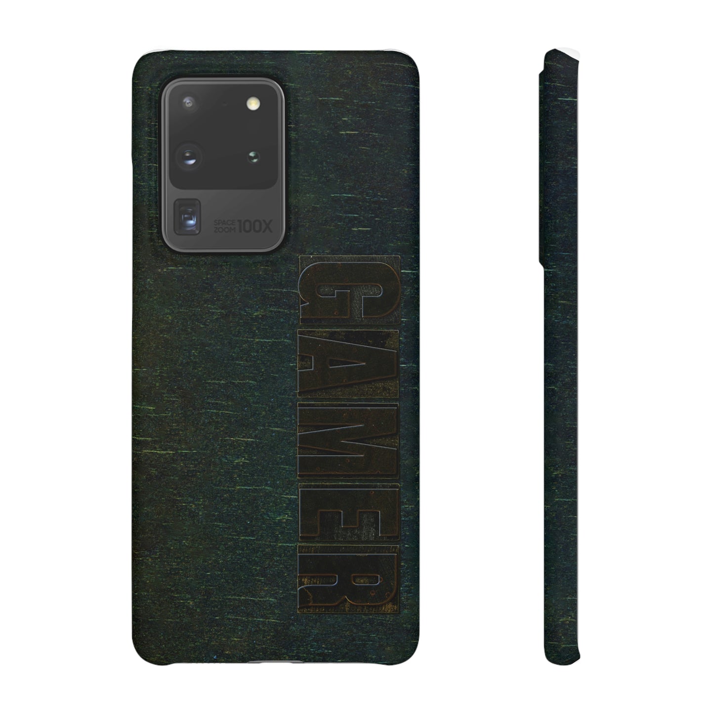 Gamer Glitch Design Snap Phone Case