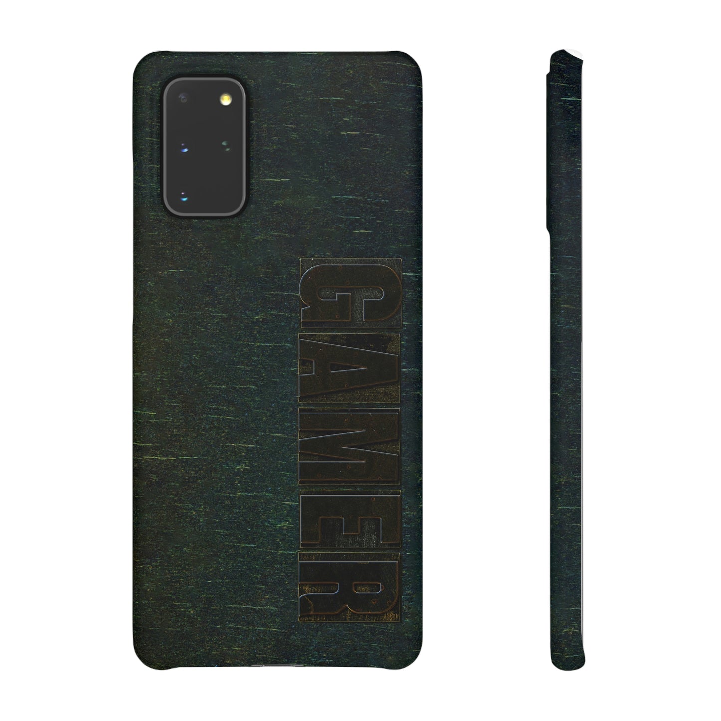 Gamer Glitch Design Snap Phone Case