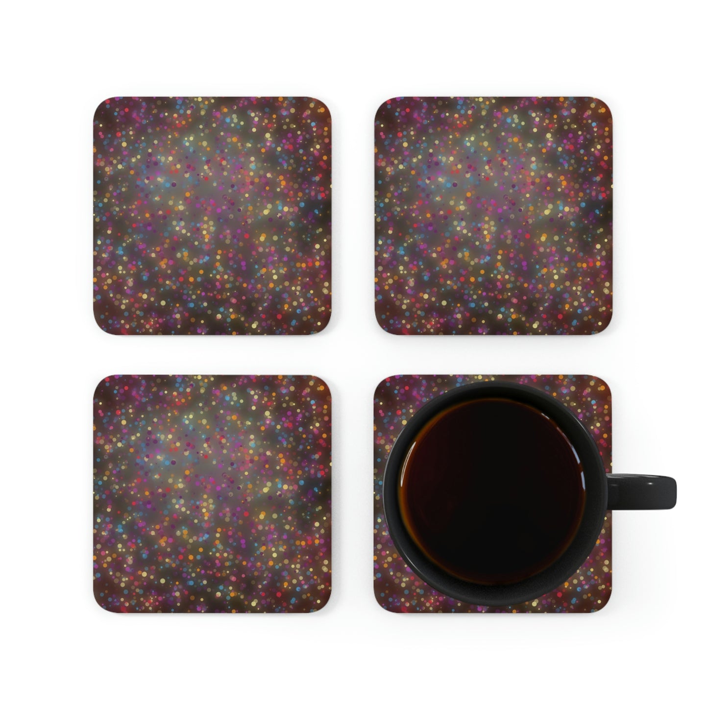 Glitter Coaster Set