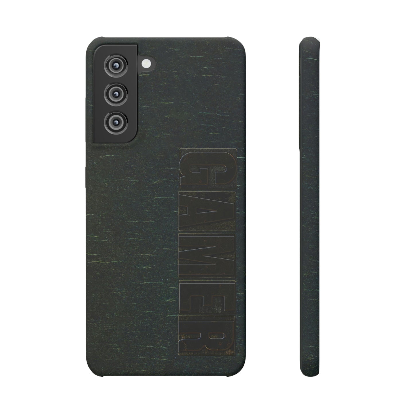 Gamer Glitch Design Snap Phone Case