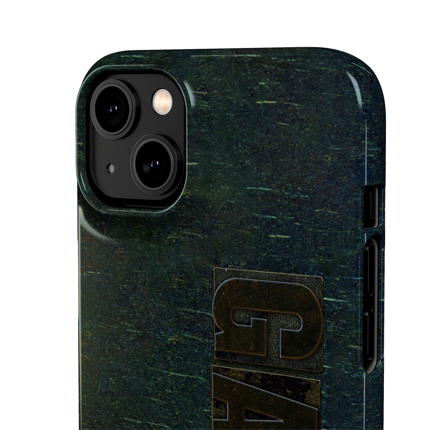 Gamer Glitch Design Snap Phone Case