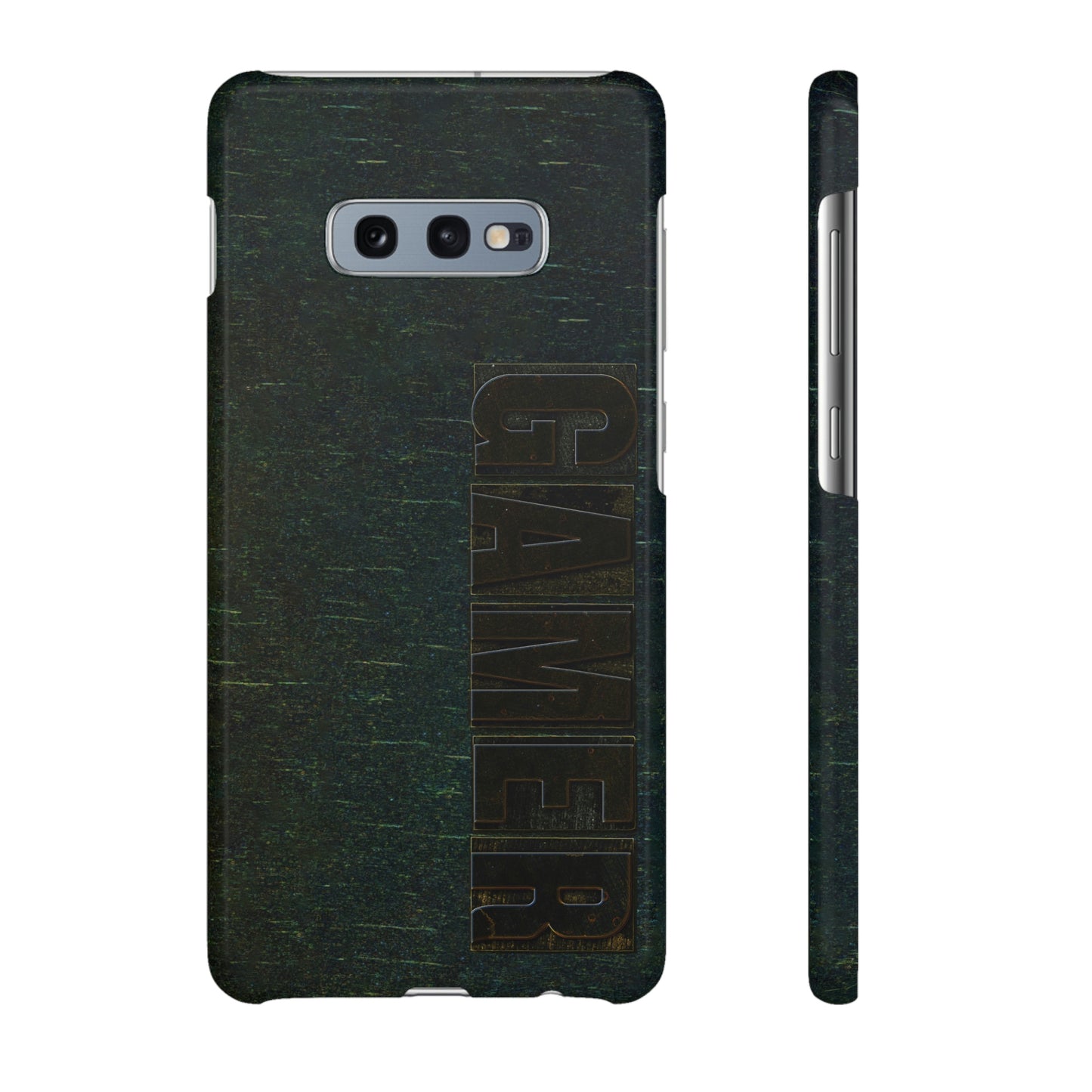 Gamer Glitch Design Snap Phone Case