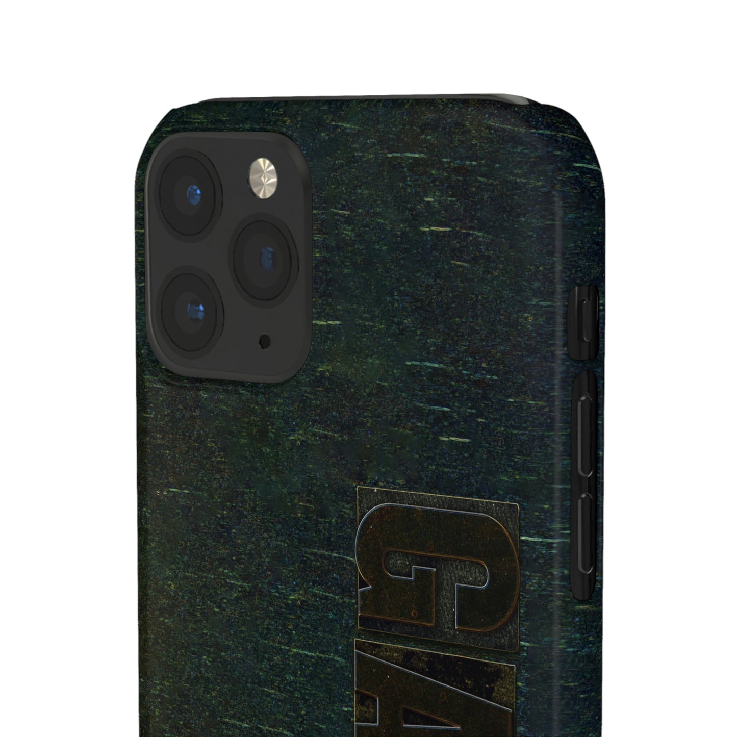 Gamer Glitch Design Snap Phone Case