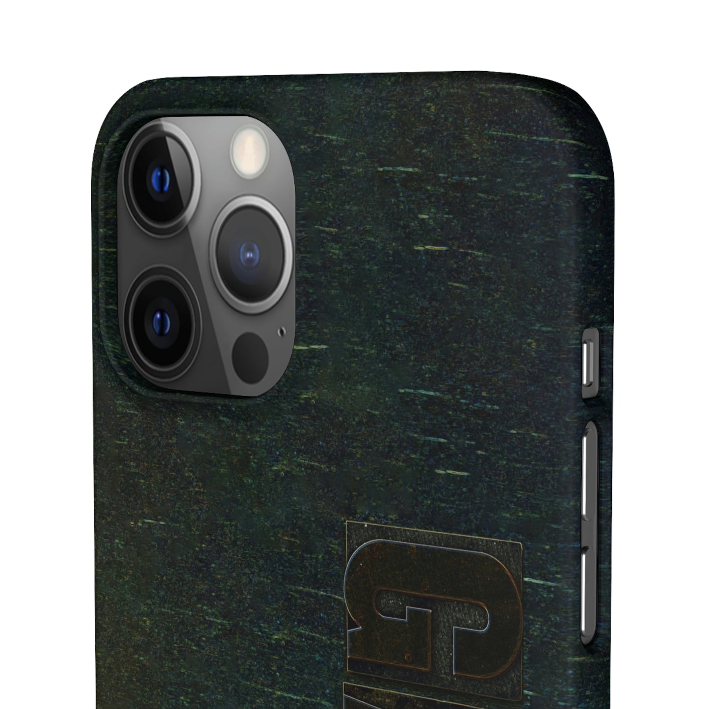 Gamer Glitch Design Snap Phone Case