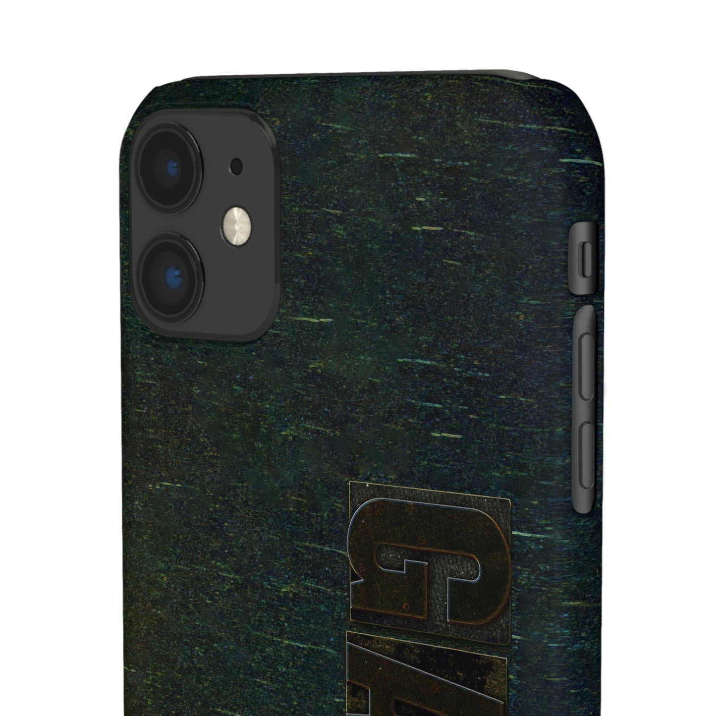 Gamer Glitch Design Snap Phone Case