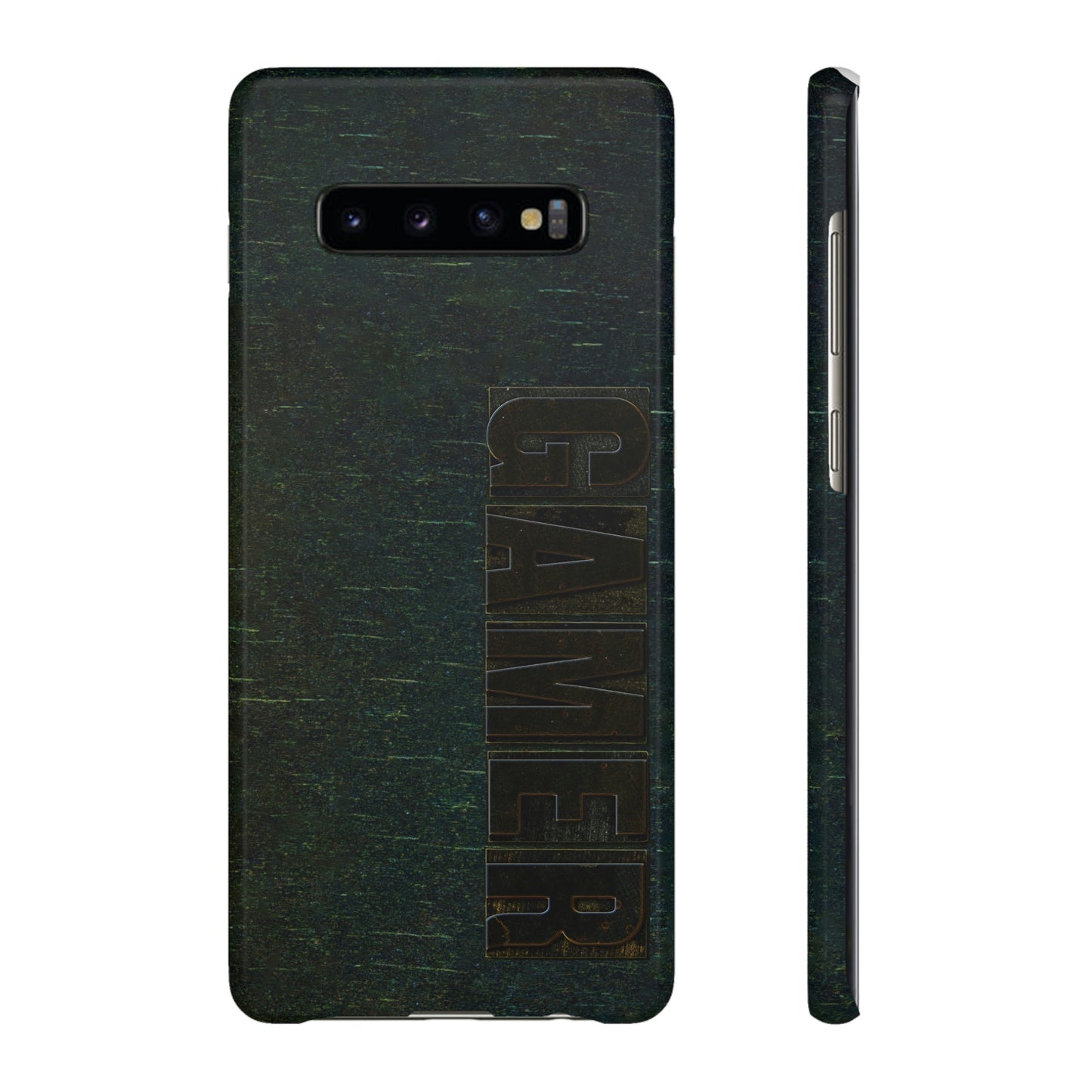 Gamer Glitch Design Snap Phone Case