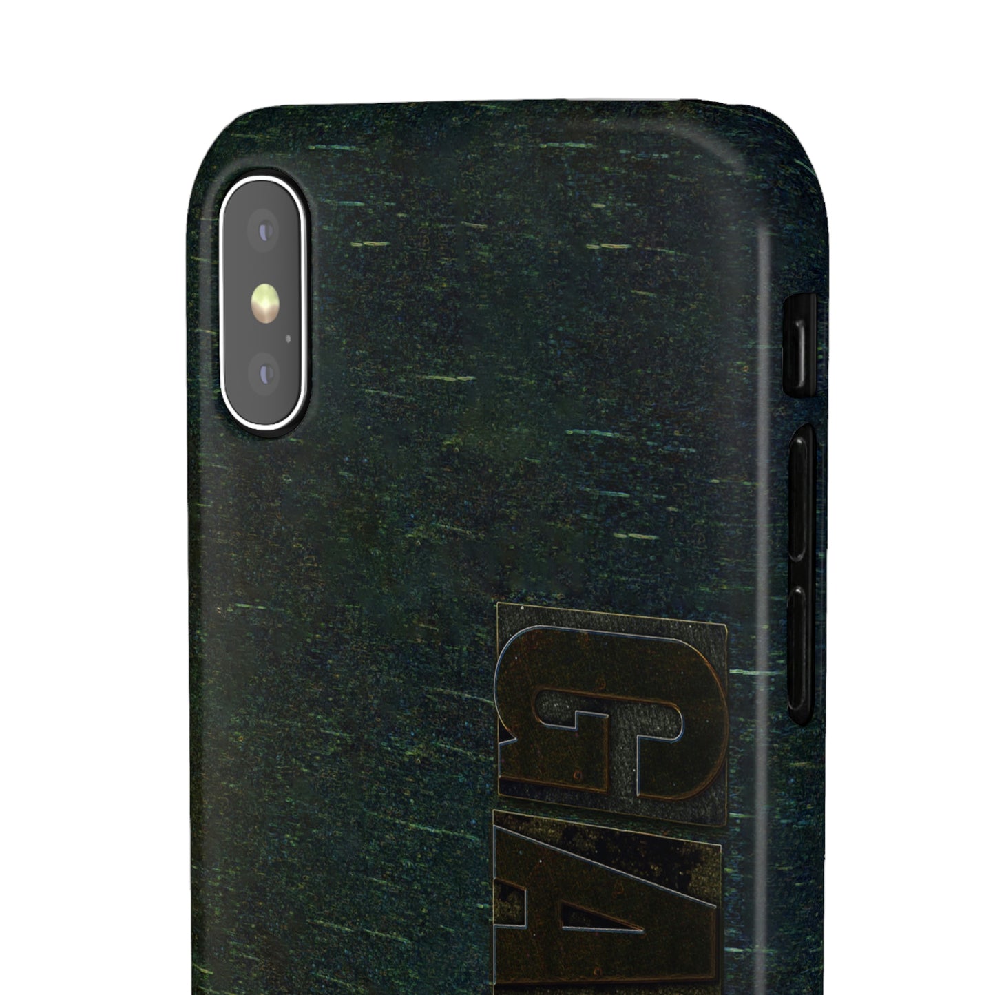 Gamer Glitch Design Snap Phone Case