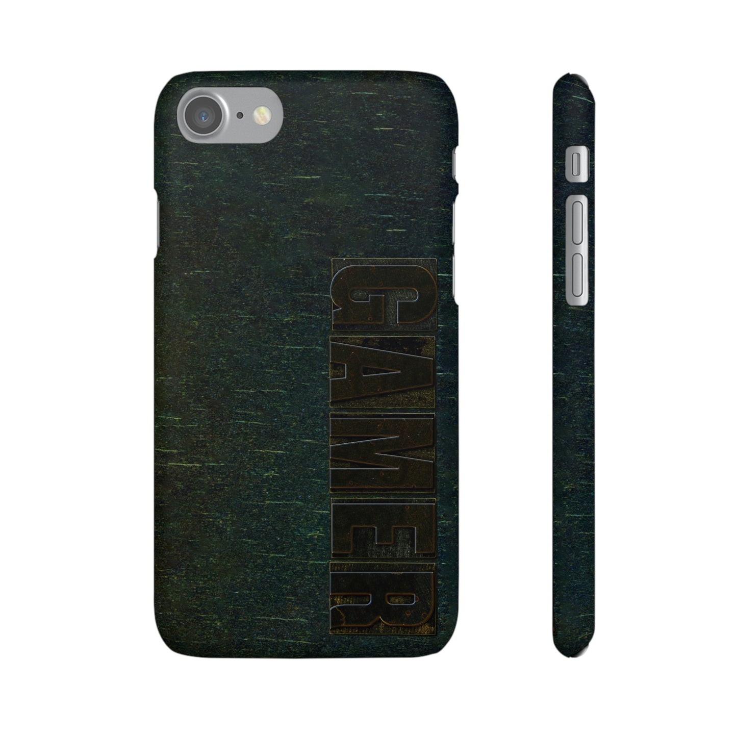 Gamer Glitch Design Snap Phone Case