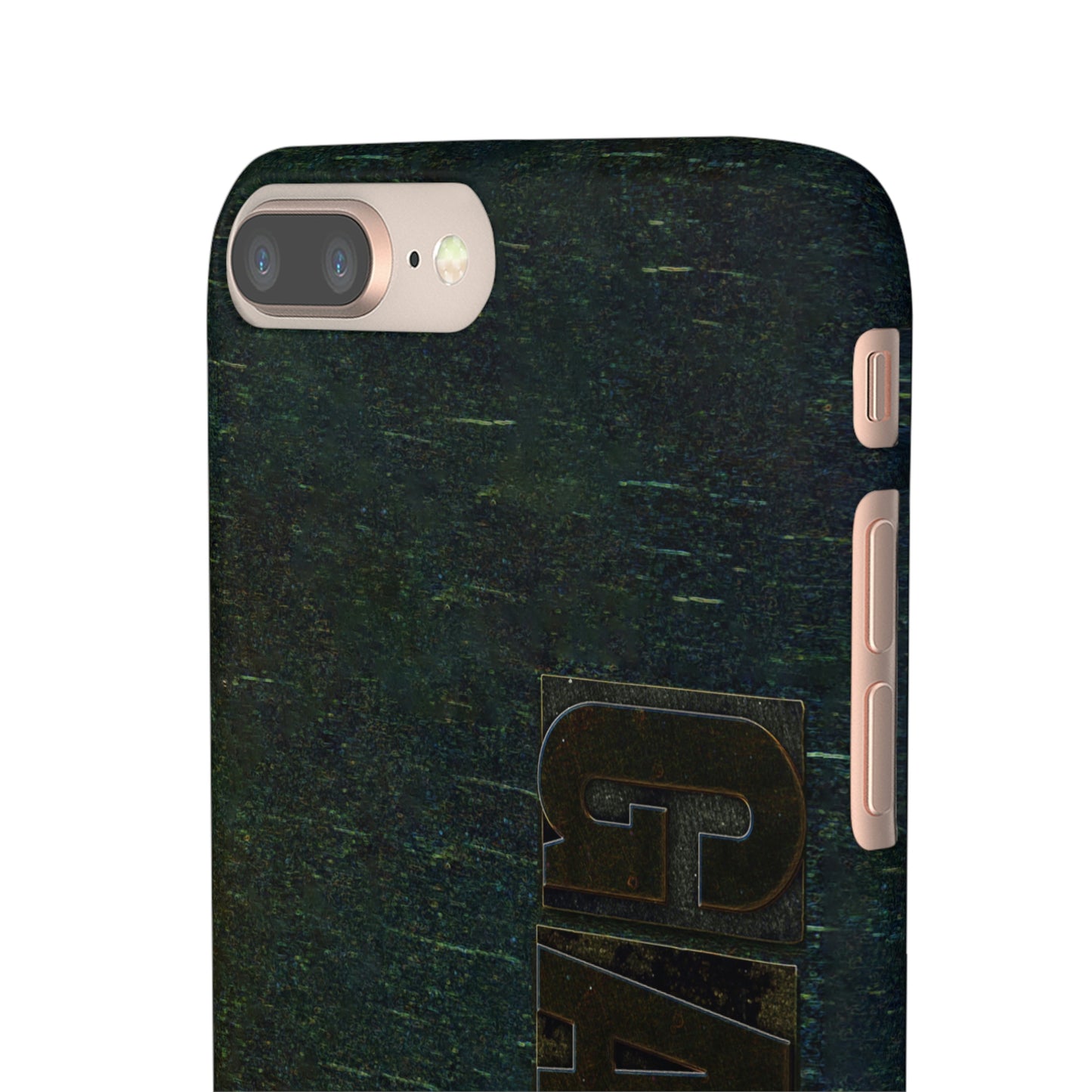 Gamer Glitch Design Snap Phone Case