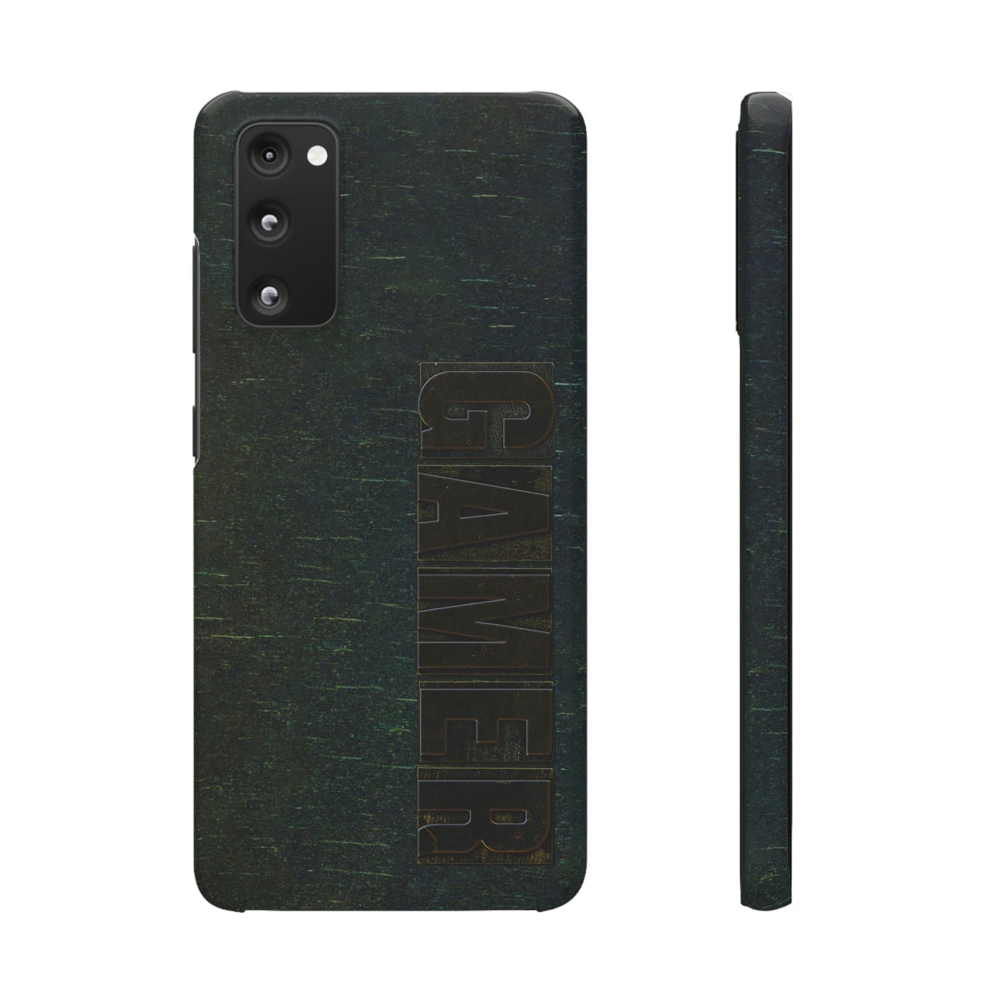 Gamer Glitch Design Snap Phone Case