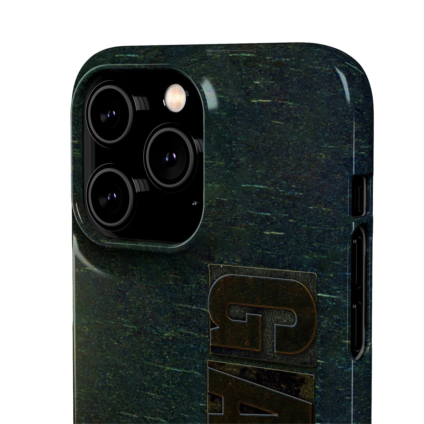 Gamer Glitch Design Snap Phone Case