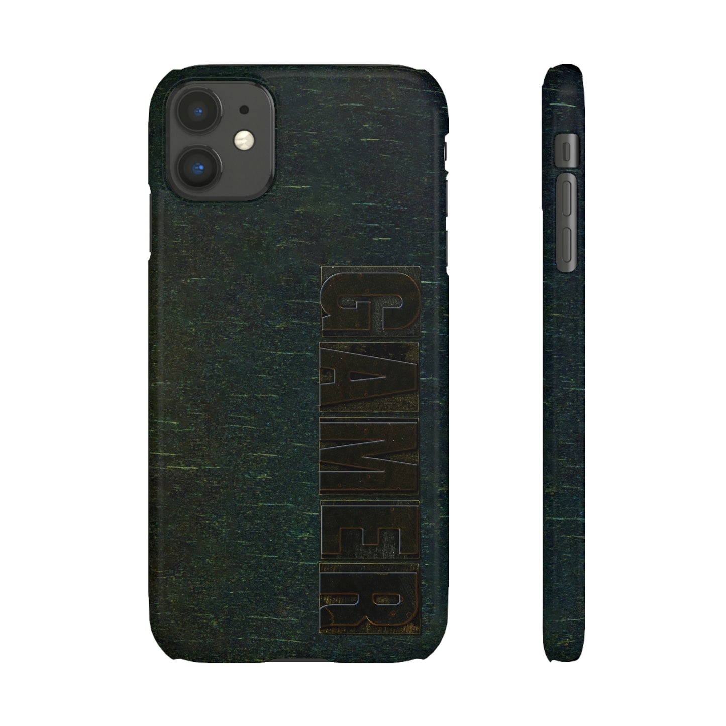 Gamer Glitch Design Snap Phone Case