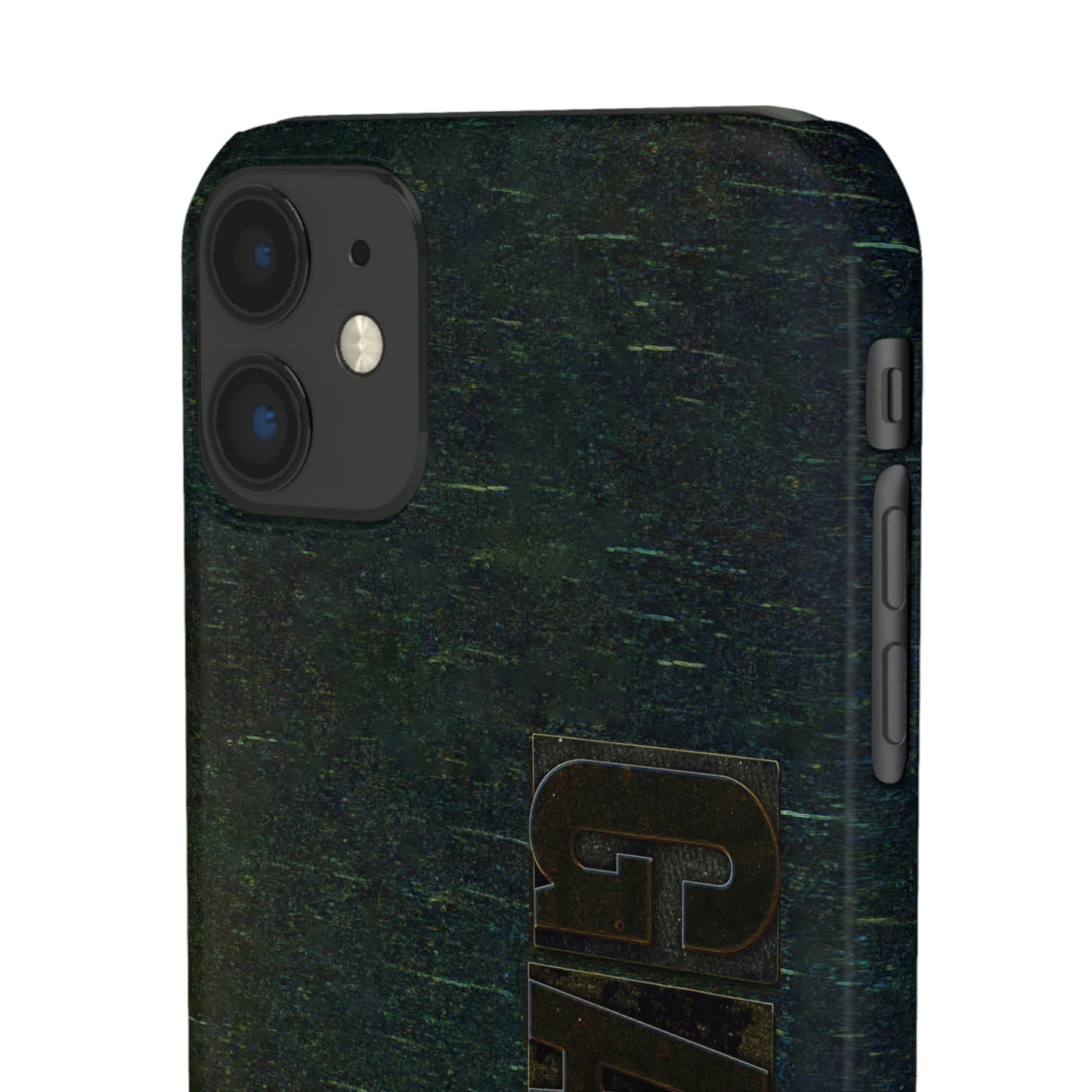 Gamer Glitch Design Snap Phone Case