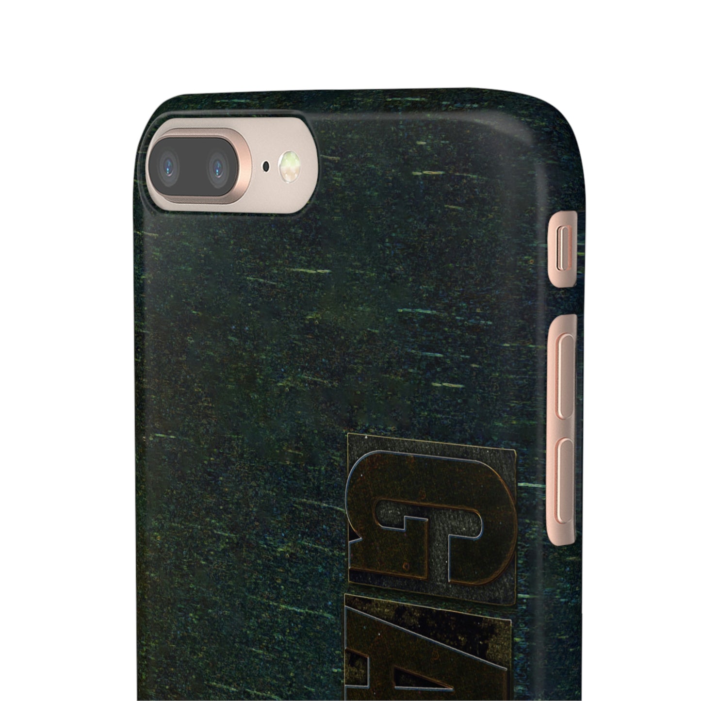 Gamer Glitch Design Snap Phone Case