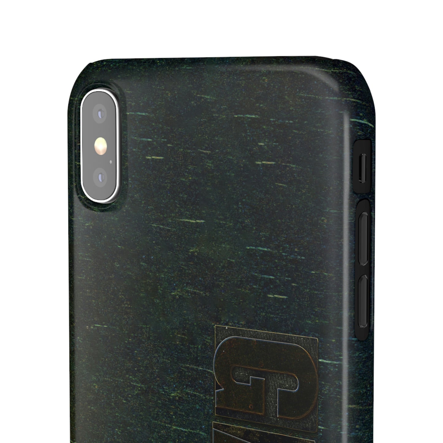 Gamer Glitch Design Snap Phone Case