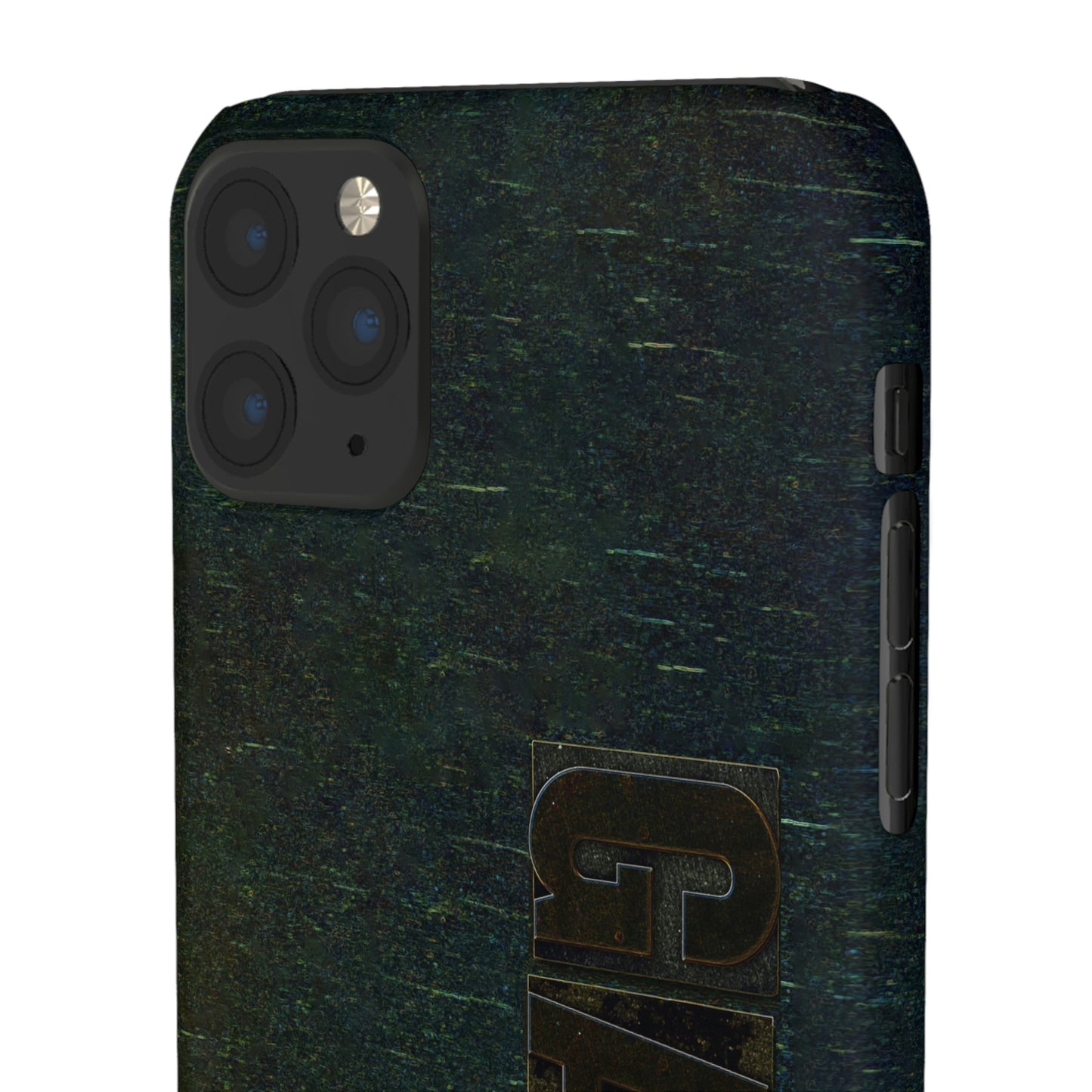 Gamer Glitch Design Snap Phone Case