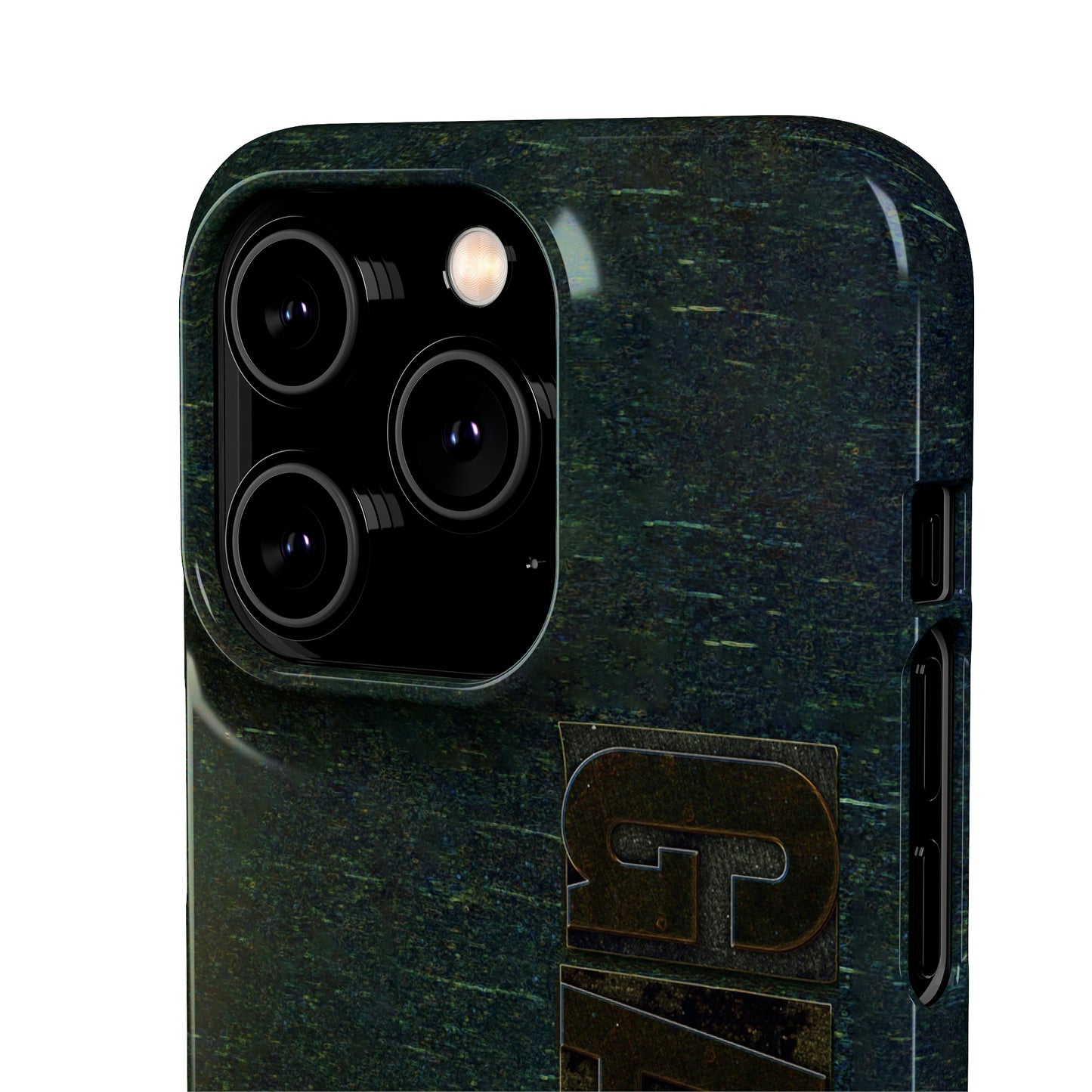 Gamer Glitch Design Snap Phone Case