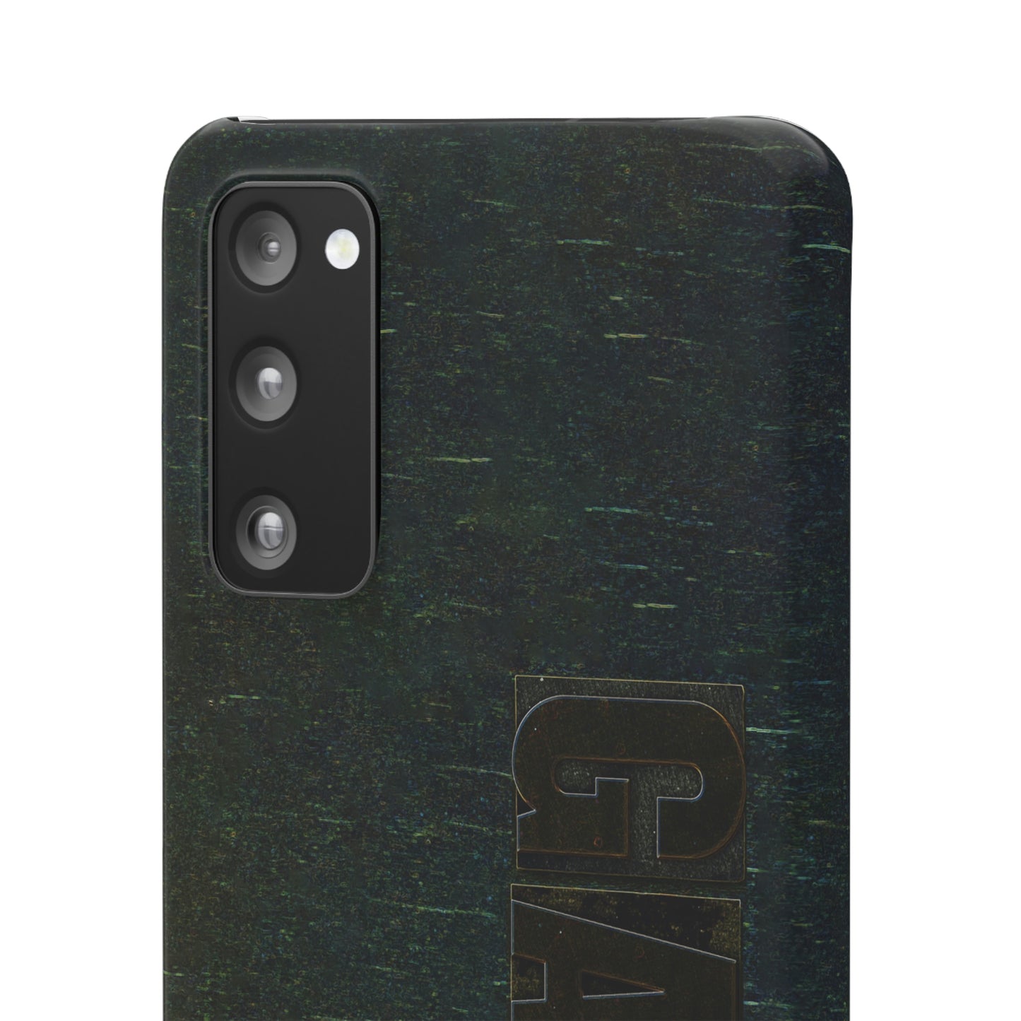 Gamer Glitch Design Snap Phone Case