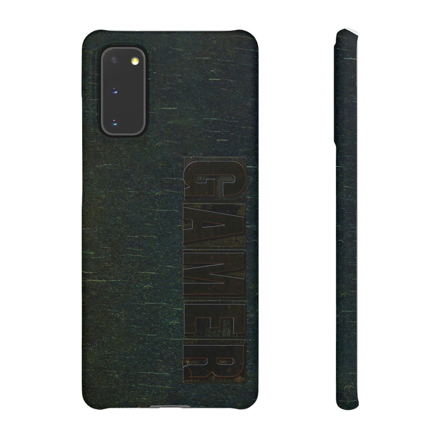 Gamer Glitch Design Snap Phone Case