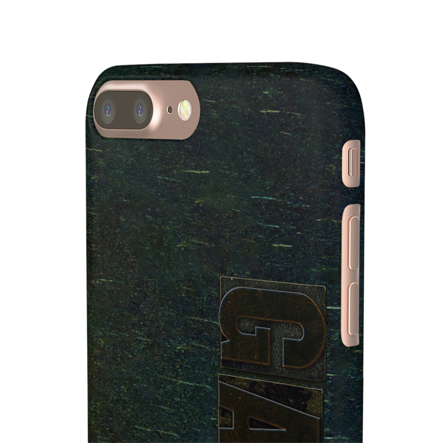 Gamer Glitch Design Snap Phone Case