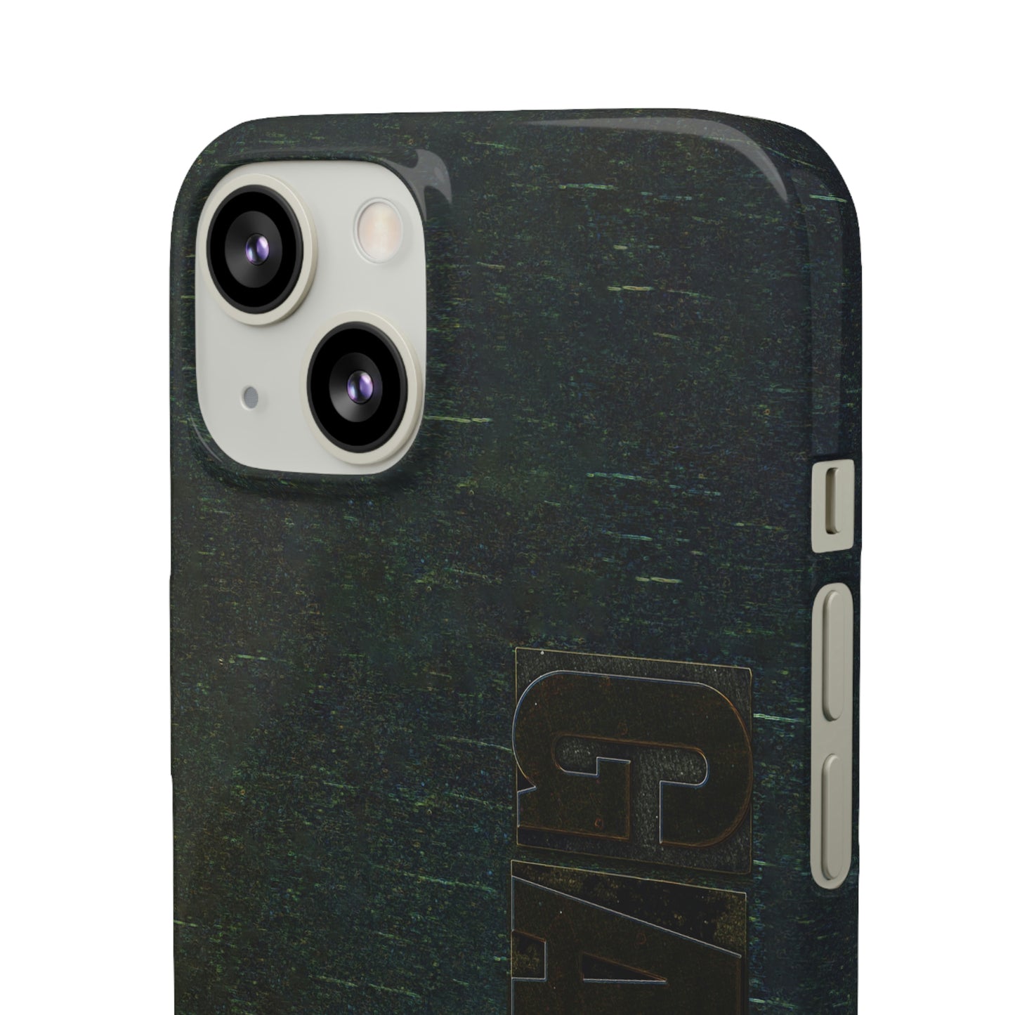 Gamer Glitch Design Snap Phone Case