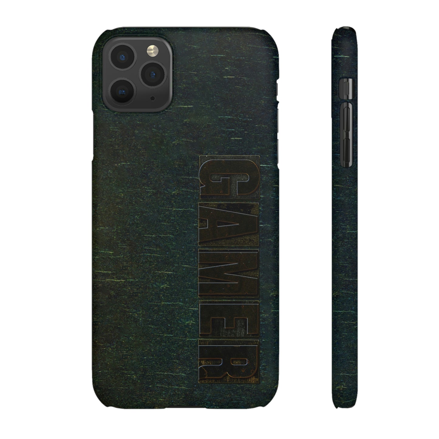 Gamer Glitch Design Snap Phone Case