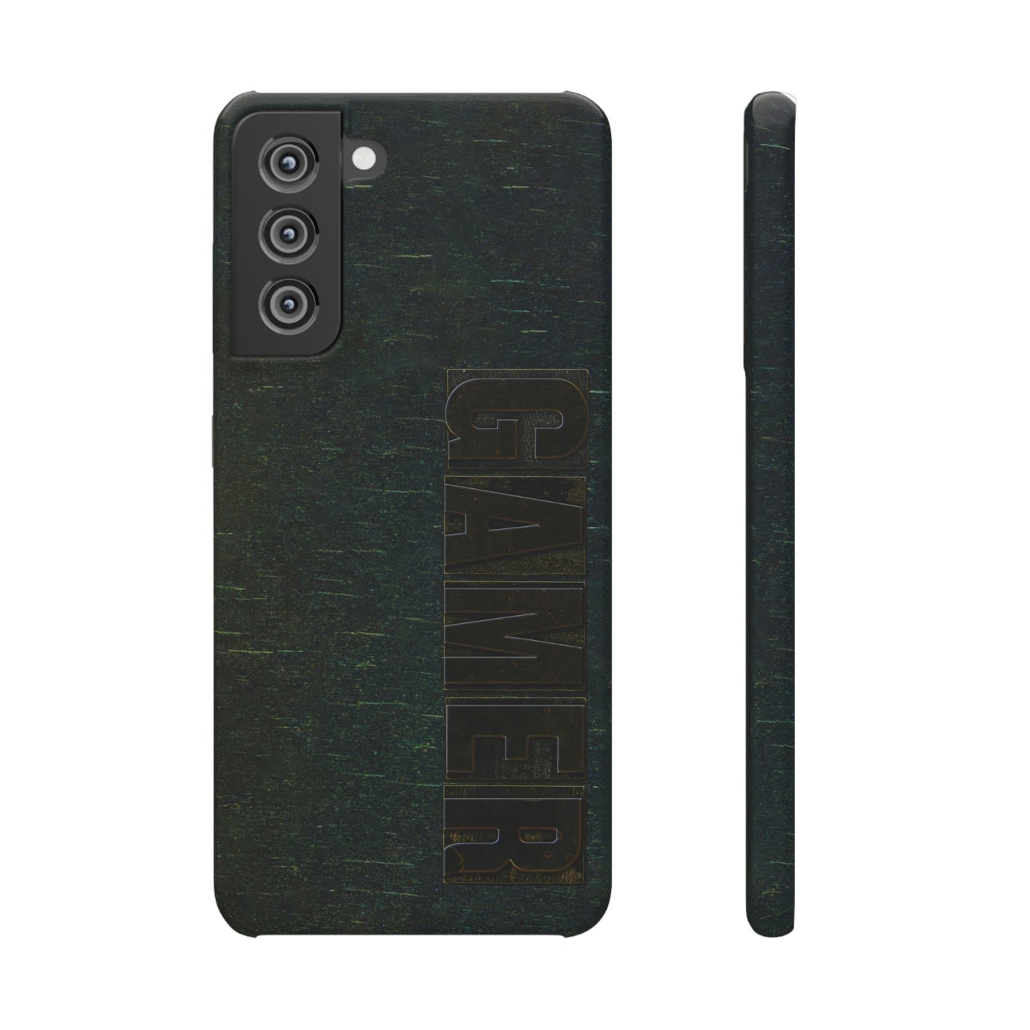 Gamer Glitch Design Snap Phone Case